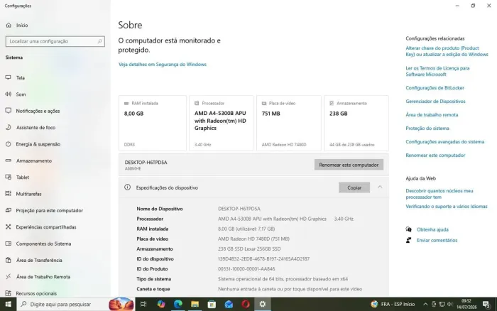 Vendo ou faço rolo!<br>Plaãe <br>Processador com vídeo integrado <br>Um fonte é uma memória de 8g