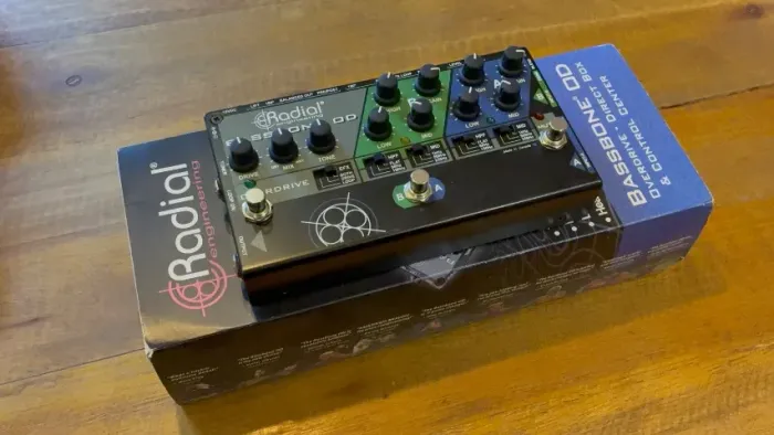 Pedal Preamp Radial Bassbone OD | DI | Distortion