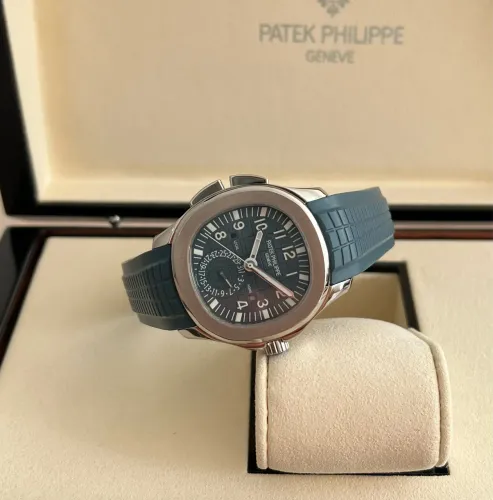 Relógio patek Aquanaut time travel 5164G-001