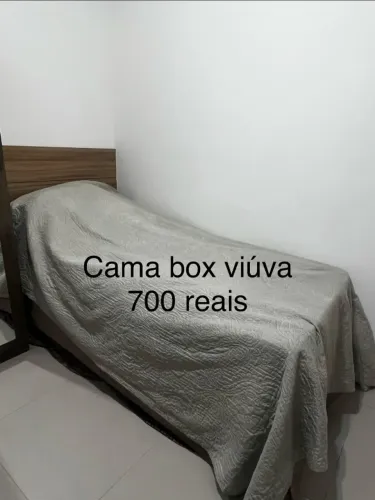 CAMA BOX VIÚVA - 3 ANOS DE USO