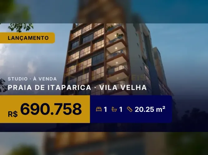 Studio moderno na Praia de Itaparica: Oportunidade única para morar ou investir!