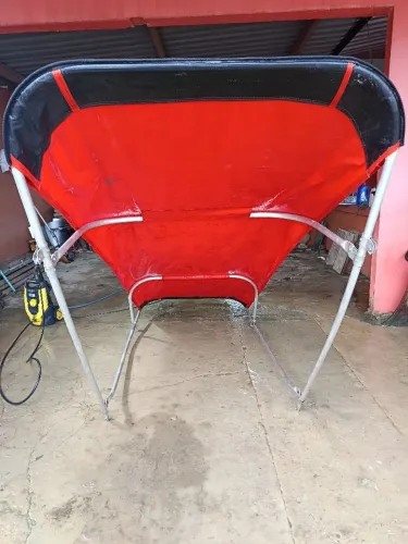 Capota toldo para canoa.
