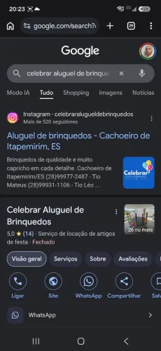 Aluguel de brinquedo