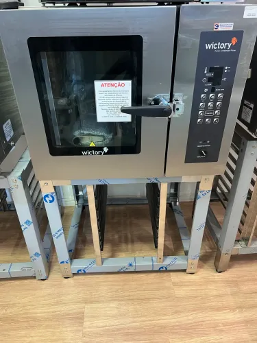 Forno combinado digital para 5 Gns com cavalete pronta entrega