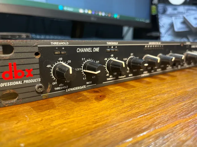 Compressor de Áudio DBX 266XL Profissional 2 Canais Gate