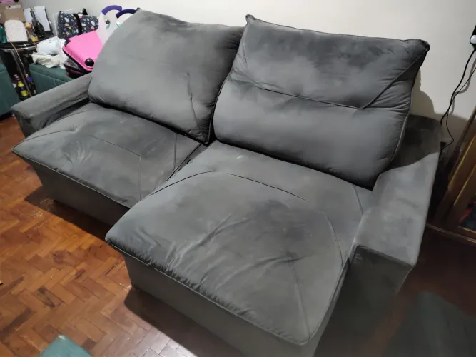 Sofá retrátil 4 lugares