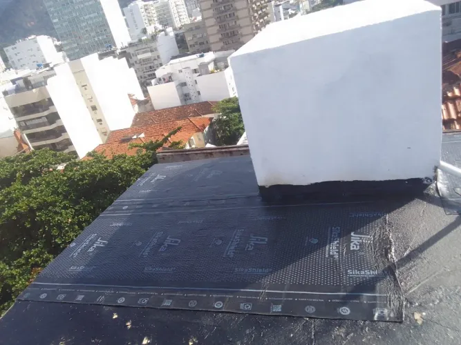 Coloca são dê manta asfáltica....