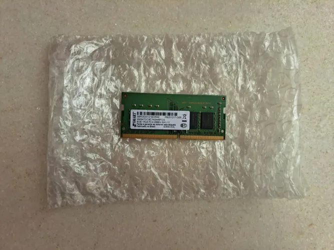 Memória ram ddr4 notebook