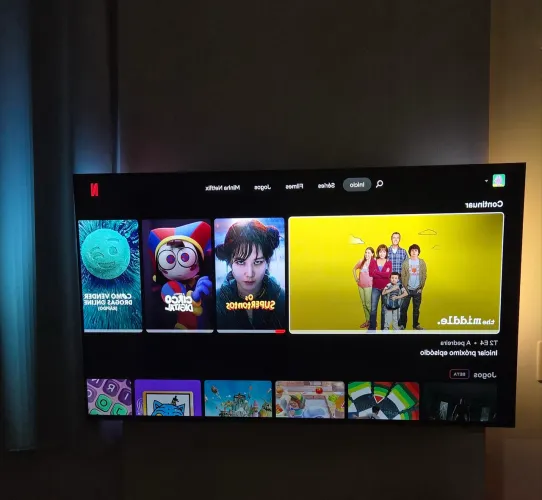 TV 55 polegadas na garantia