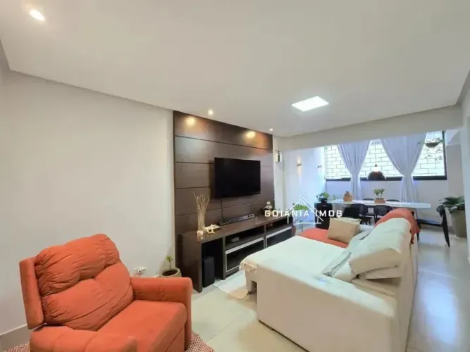 Otimo apartamento 3 quartos no Setor Oeste, 120m2 de área privativa, Proximo a Praça Tama