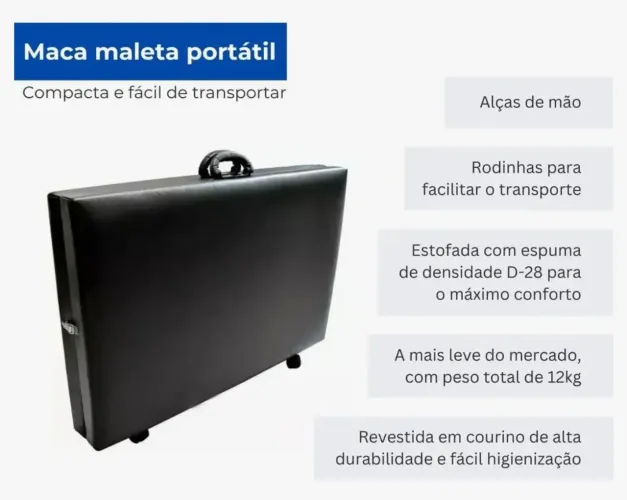 Maca maleta portátil
