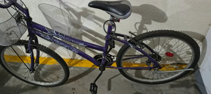 Bicicleta Fischer lilás 