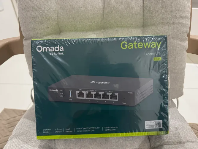 Roteador Gateway Gigabit VPN OMADA TP-Link ER-605