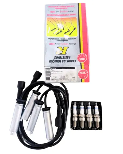 Jogo Cabo e Velas Da S10/blazer Motor 2.2 Efi Scg74 / Sp43