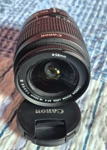 Lente Canon 18.55