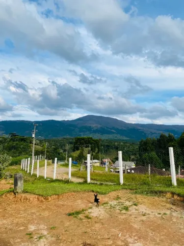 Terreno rural com área verde, pomar e espaço para cultivo em Tijucas do Sul/PR