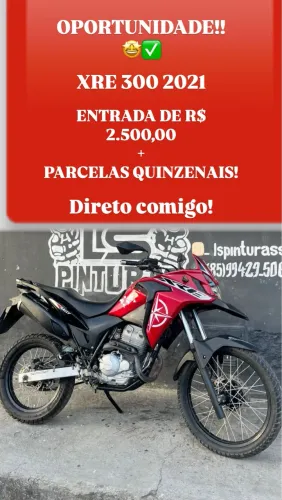 ALUGUE XRE 300 rally 2021 -