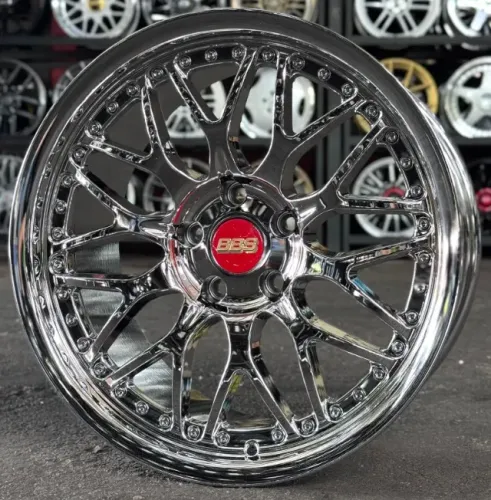 Rodas BBS Vacuum Chrome aro 18 Furação 5x114