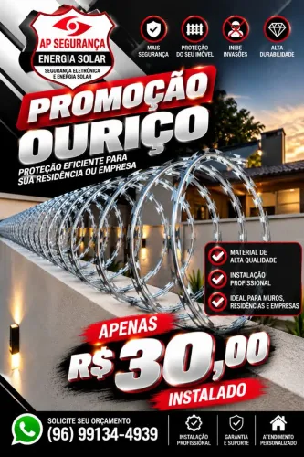 Ouriço galvanizado