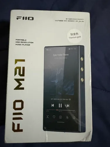 DAP FiiO M21 Lacrado. Novo. Nunca usado.