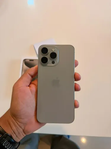 iPhone 15 Pro Max 256GB Titânio Natural - COM NOTA FISCAL