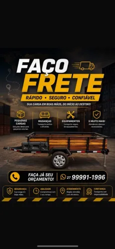 FAÇO FRETE COM COMPROMISSO