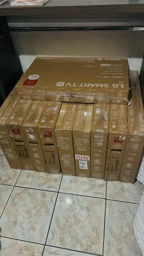 Tv smart 32 polegadas lacrada Samsung e LG