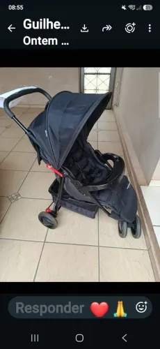Vendo carrinho bebê usado bem conservado unissex