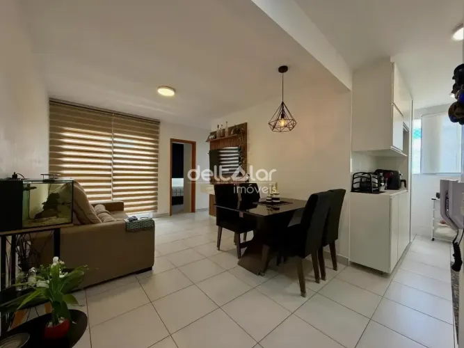 Apartamento à venda com 2 quartos (1 suíte) armários planejados e uma vaga coberta, Rio Br