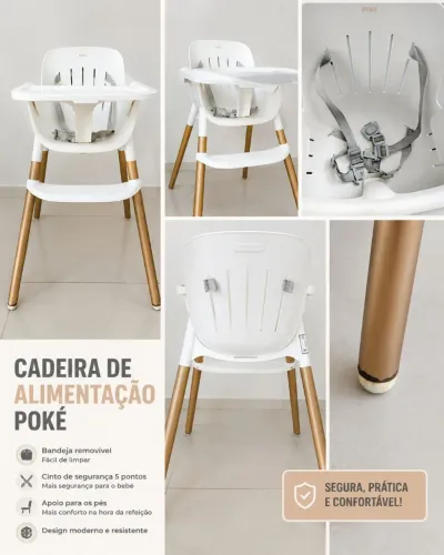 Cadeirão de alimentação Burigotto 