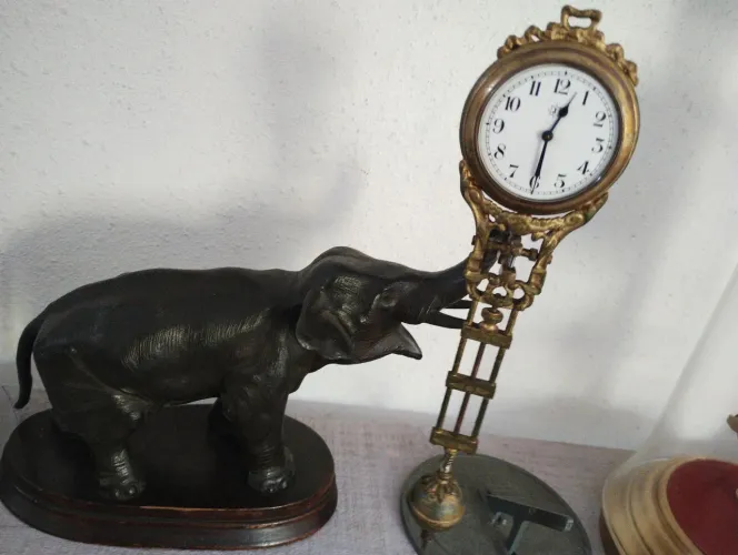Relógio antigo jungahns Alemão pendulete