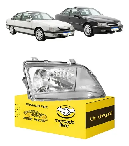 Farol Omega Suprema 1992 93 94 95 96 97 1998 S/auxiliar L.d Direito/passageiro