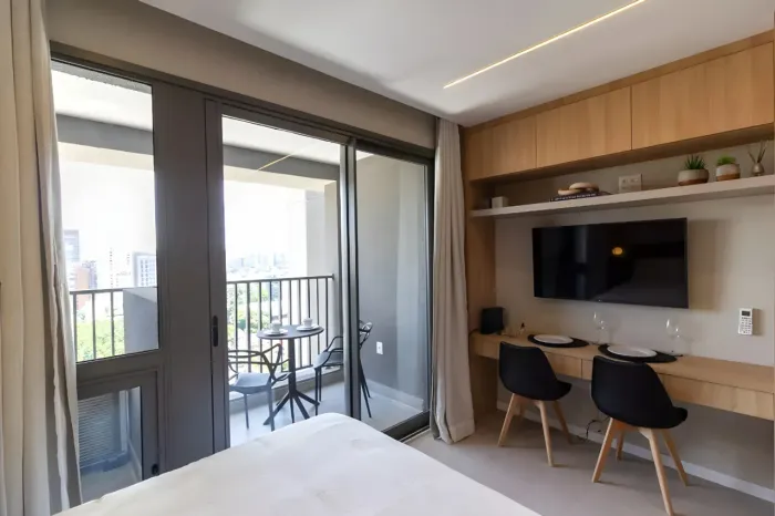 Studio para venda em Brooklin com 1 quarto, 27m²