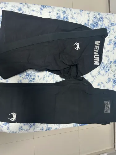 Kimono Venum Preto Jiujitsu 