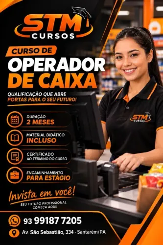 Curso Operador de Caixa