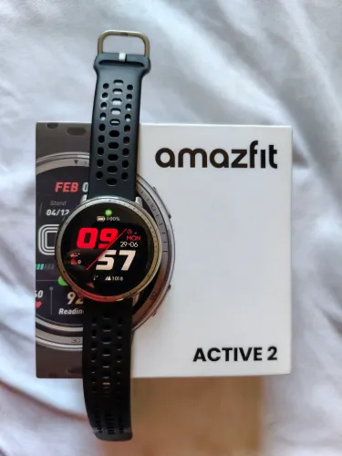 Smartwatch Amazfit Active 2 zerado impecável