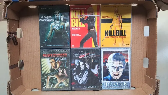 Lote de DVDs de Filmes Originais
