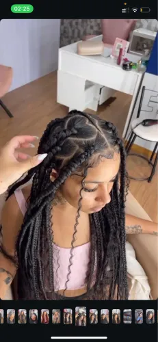 Boxbraids e tranças em geral
