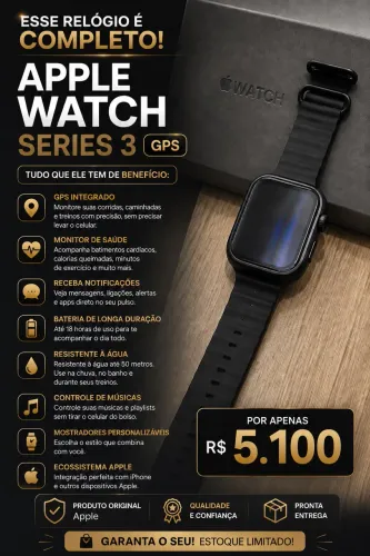 Apple Watch Ultra 3, 49mm Black