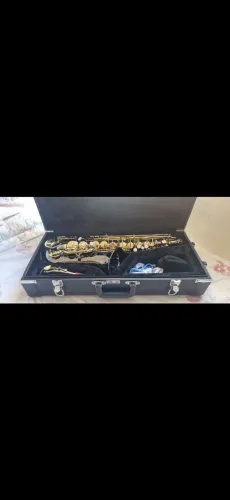 Saxofone Alto Eagle SA500 Black Onix