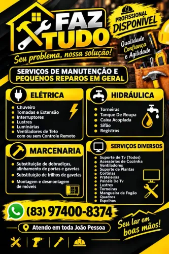 Faz Tudo - Montagem de Móveis 
