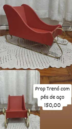 Trenó de natal infantil