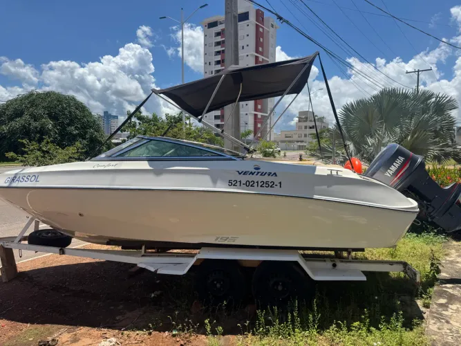 Lancha ventura 195 motor Yamaha 115