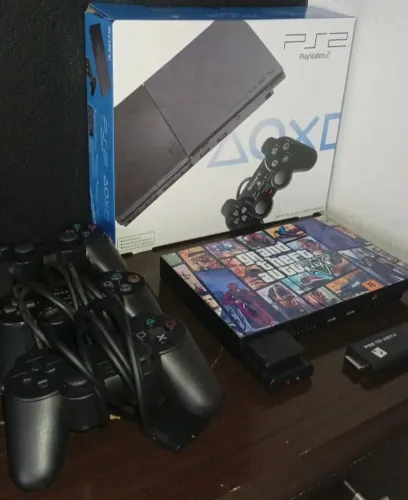 Playstation 2 completinho (Troco em iPhone)