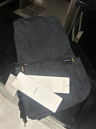 Mochila Xiaomi com etiqueta