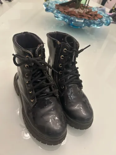 Sapatos de menina bota 33