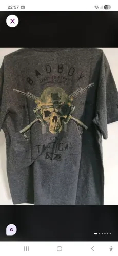 Camiseta bad boy tactical
