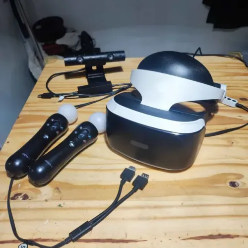 PSVR1 com adaptador pra ps5 e pc