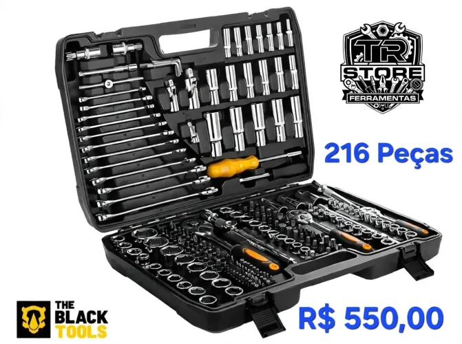 Maleta ferramentas 216 peças