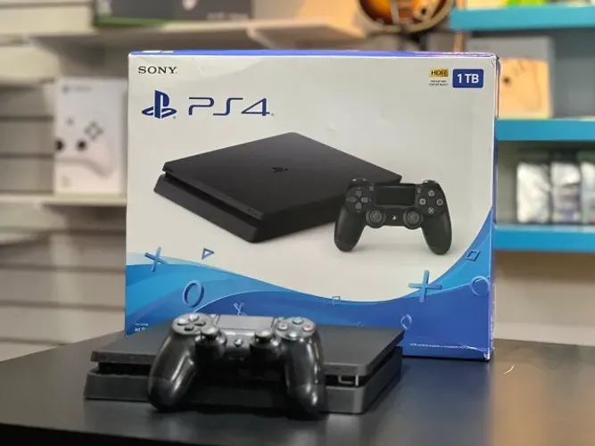PS4 SLIM 1TB (SEMINOVO)